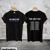 4OU World Tour Dolan Twins 2016 Front and Back T-Shirt