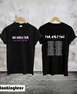 4OU World Tour Dolan Twins 2016 Front and Back T-Shirt