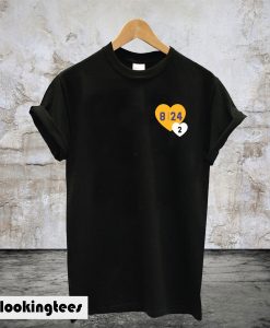 Kobe Bryant Tribute to 8 Black T-Shirt