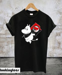 Antifa Moomin Anti Fascist T-Shirt