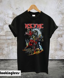 Iron Maiden Piece Of Mind Nsync T-Shirt