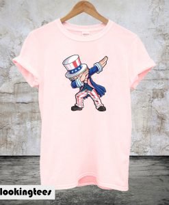 Boys 4th Of July Pink T-Shirt