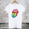 Rainbow Rolling Stones T-Shirt