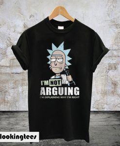 Rick & Morty TShirt I’m Not Arguing Men’s T-Shirt