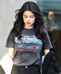 Selena Gomez Coach Car T-Shirt