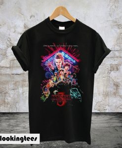 Stranger Things 3 Poster One Summer Can Change Everything T-Shirt