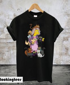 The Simpsons Crazy Cat Lady T-Shirt