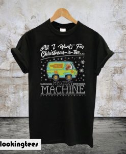 Scooby Doo All I Want for Christmas Is The Mystery Machine T-Shirt