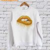 Gold Lips SweatShirt