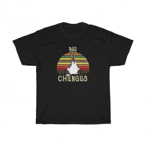 Big Chungus sunset vintage T-Shirt thd