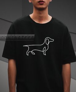 Grey Dachshund T-Shirt