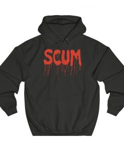 scum hoodie unisex adult thd