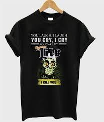 Achmed Miller Lite Coffee You Laugh I Laugh You Cry I Cry You Take My Coffee T-shirt NF