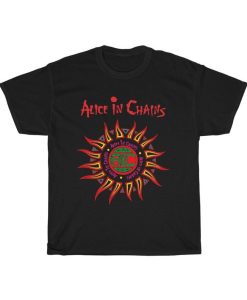 Alice In Chains Sun Logo T shirt NF