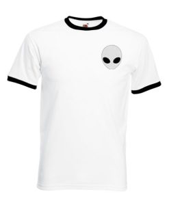 Alien Head Ringer T shirt NF