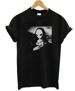 Alien Mona Lisa t shirt NF