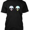 Alien On Boobs Tshirt NF