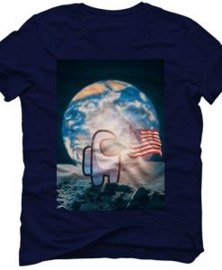 Among Us On The Moon T-Shirt NF