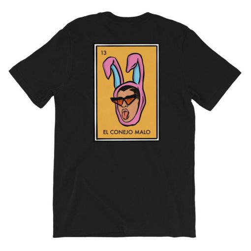 Bad Bunny El Conejo Malo T Shirt Back NF