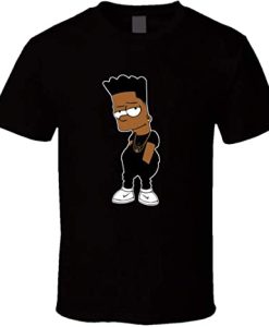 Black Bart Simpson Parody T-Shirt NF