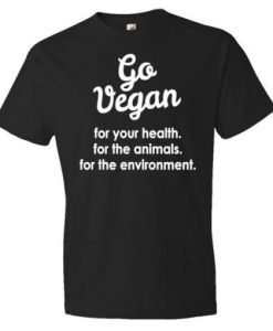 Go Vegan T Shirt NF