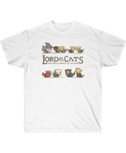 Lord of the Cats The Furrlowship of the Ring T-Shirt NF