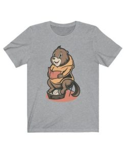 Mikey the Vancouver Island Marmot Story Time Camping t shirt NF