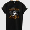 my blood type is coffee t-shirt NF