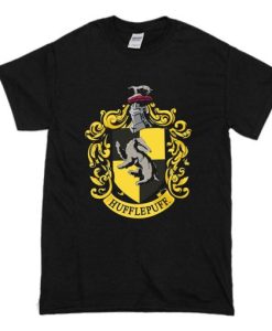 Hufflepuff Black T Shirt NF