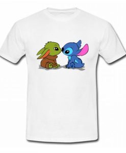 Kawaii Baby – Yoda Baby Stitch T-Shirt NF