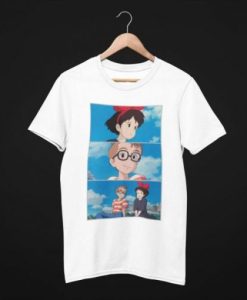 Kiki’s Delivery Service Sky Collage T-Shirt NF