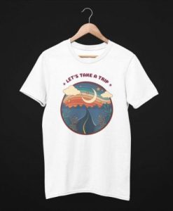 Lets Take A Trip’ Retro T Shirt NF