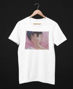 Manga Boy Sad Vintage Art T-Shirt NF