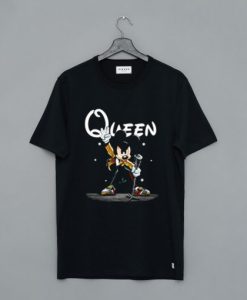 Mickey Mouse Queen Band T Shirt NF