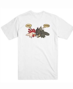 No Fear Pussy Chicken T-Shirt Back NF