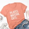 Pilates matcha cats T Shirt NF