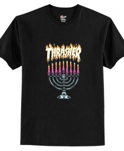 Thrasher Menorah T Shirt NF