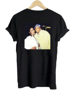 Tupac and selena quintanilla T shirt Back NF