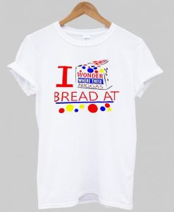 i wonder where these niggas bread at tshirt NF