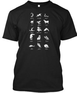 Animals Yoga Love Hot T-Shirt NF