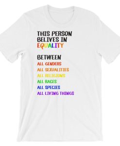 EQUALITY Short-Sleeve Unisex T Shirt NF