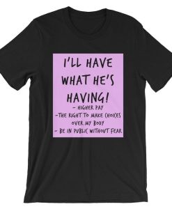 Equal Pay, Rape Culture, Women’s Rights T Shirt NF