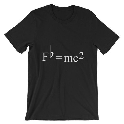 Fb = mc2 musicians theory of relativity Unisex T Shirt NF