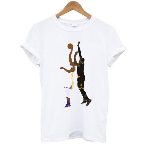 LeBron James Block On Andre Iguodala t shirt NF