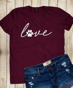 Love Paw Tee t shirt NF