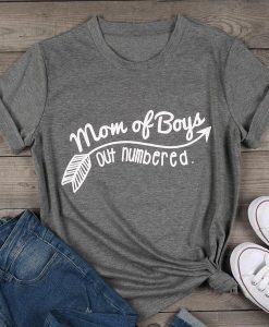 Mom Of Boys tshirt NF