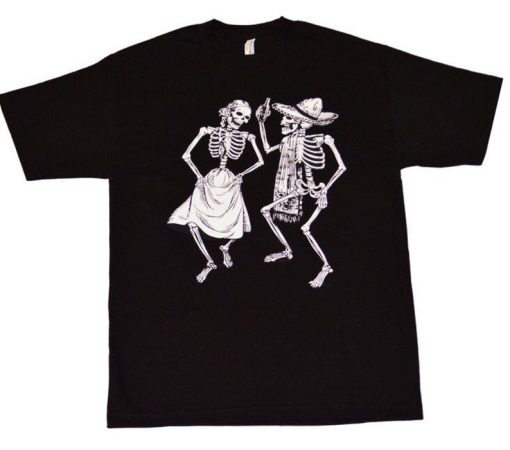 Skeleton Dancing T Shirt NF