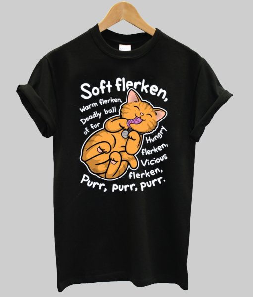 Soft Flerken Cat Lover T Shirt NF