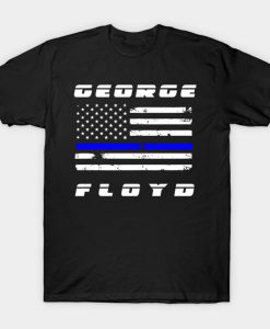 george floyd flag T-Shirt NF