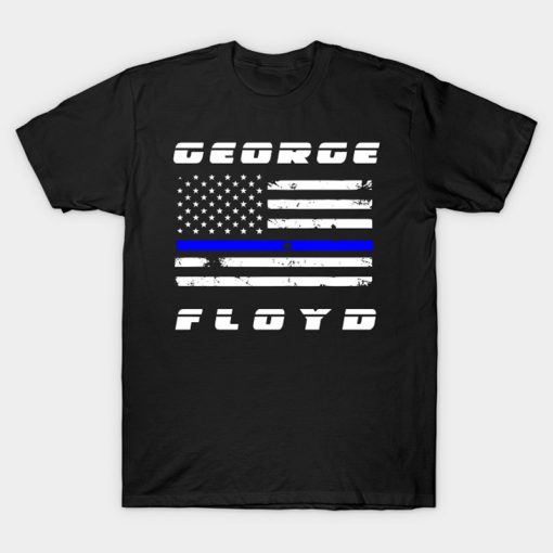 george floyd flag T-Shirt NF